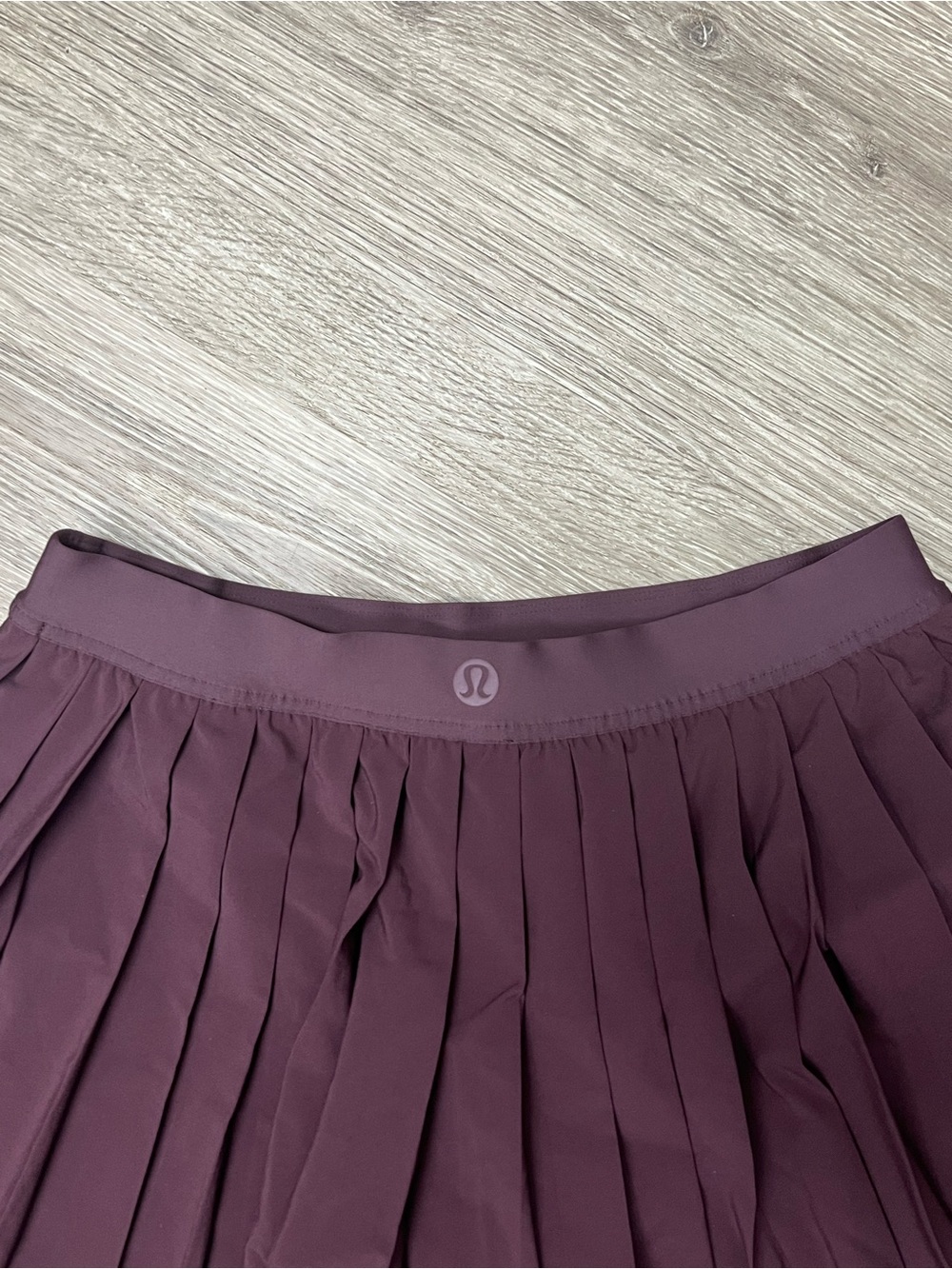NWT HR Pleated Tennis Skirt Goodnight plum - Picture 3 of 7